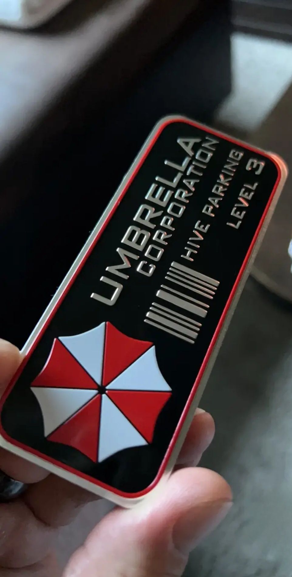 Resident Evil - Umbrella Corp - Dístico de parque