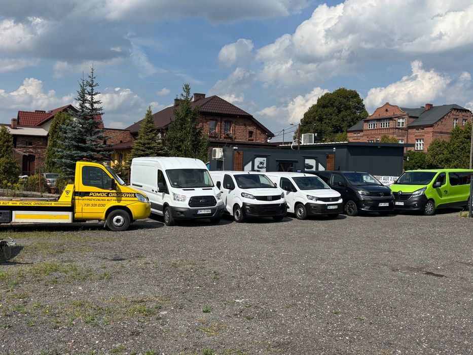 Wynajem samochodów busy osobówki dostawcze krótki długi termin FV23%
