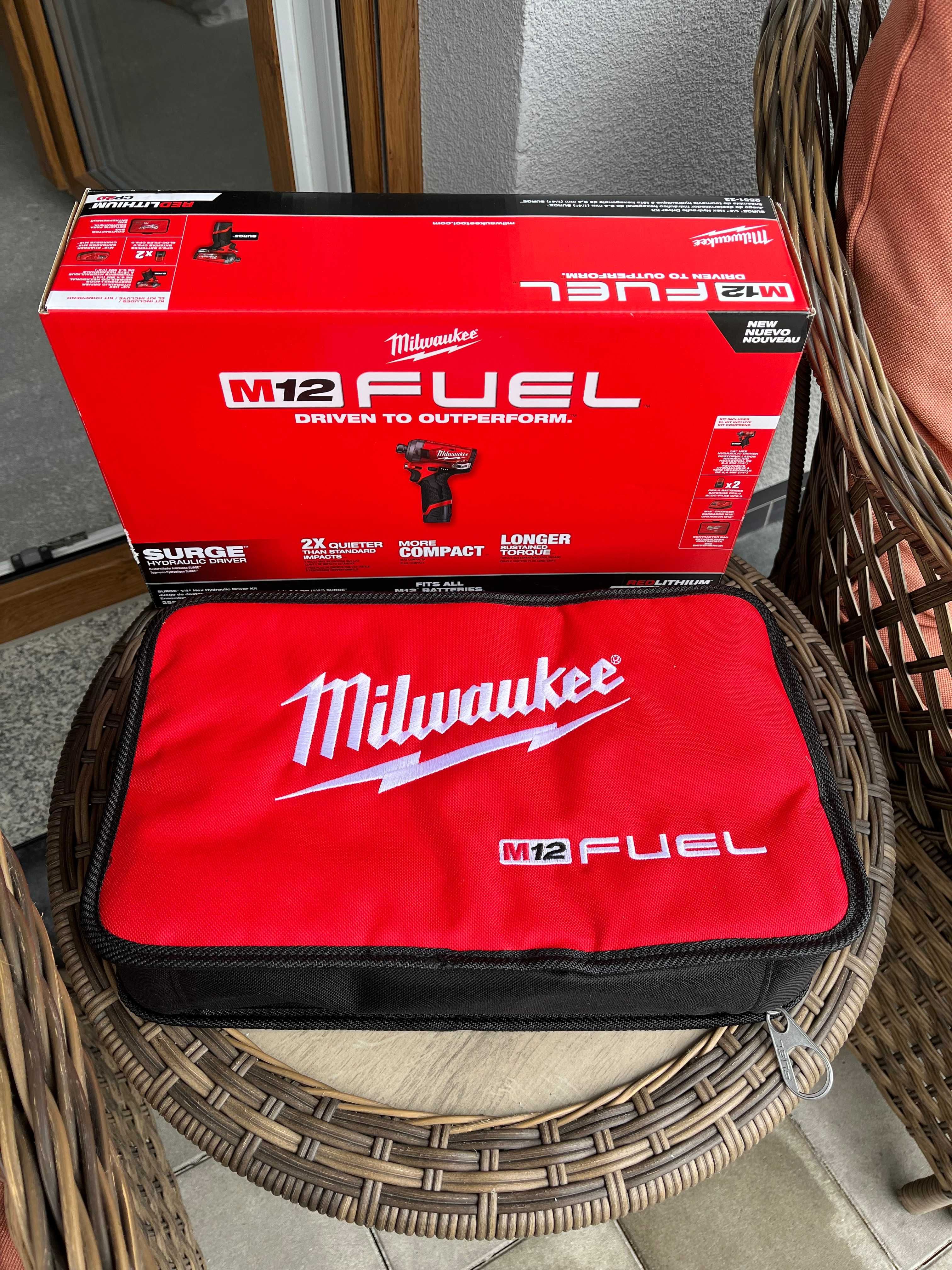 MILWAUKEE m12 zestaw surge FQID-0