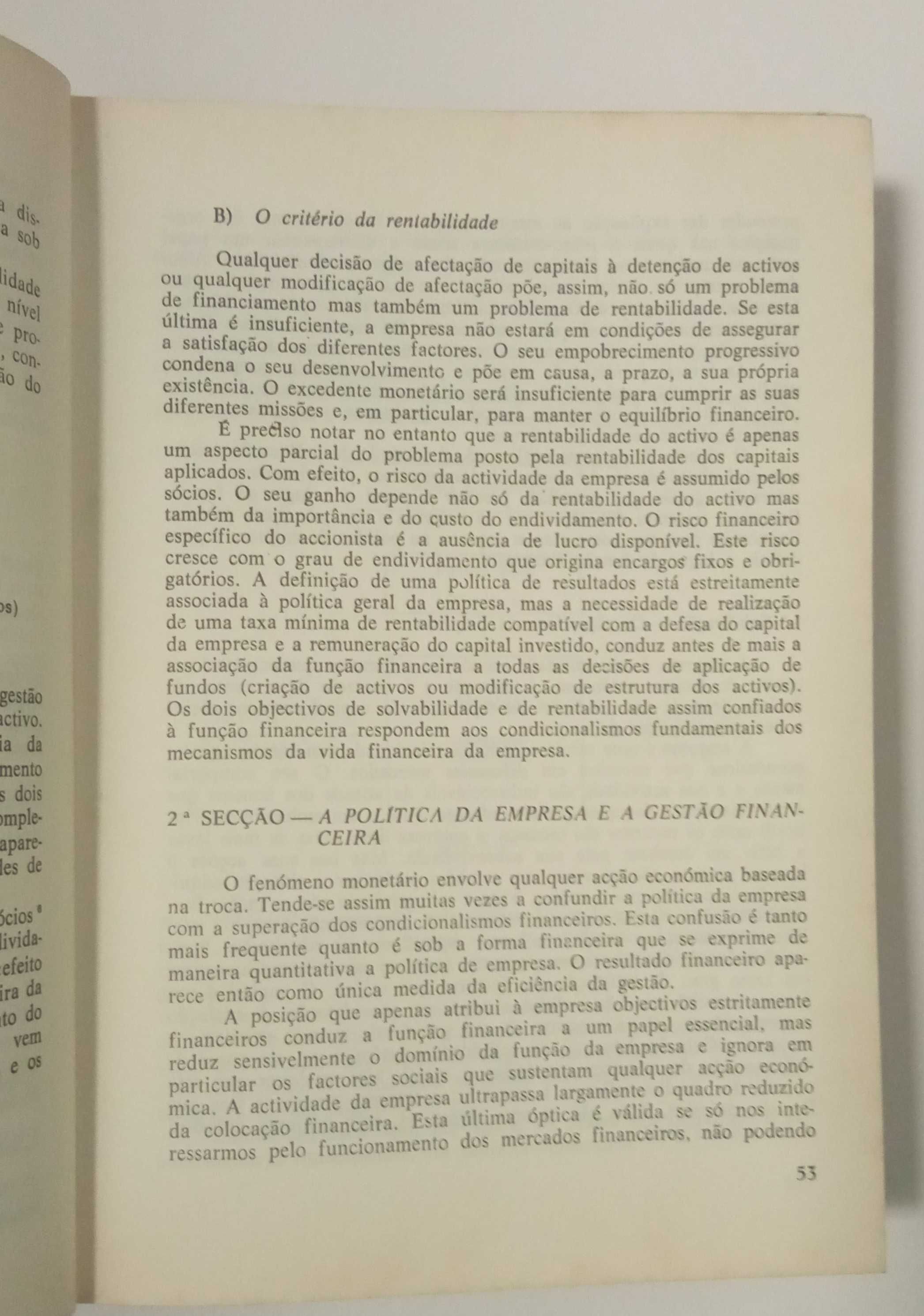 A Gestão Financeira das Empresas, de Pierre Conso