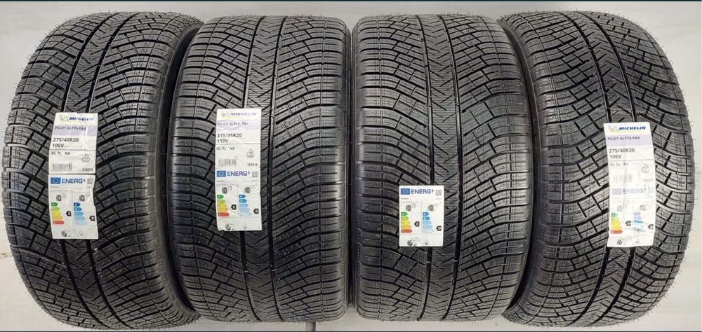 315/35r20 275/40r20 Michelin Pilot Alpin PA4 106V 110V XL TL NO