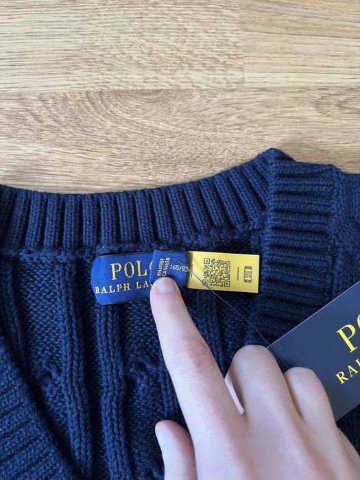Polo Ralph Lauren , damski sweterek - kamizelka , nowa , oryginał