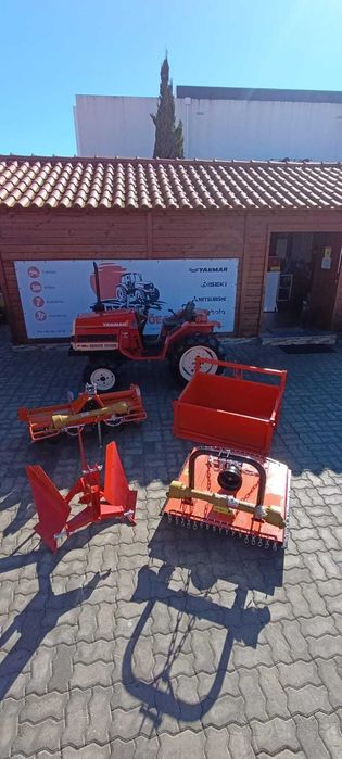 Campanha de Natal: Trator Yanmar f16D + 4 alfaias POUPE 1250€