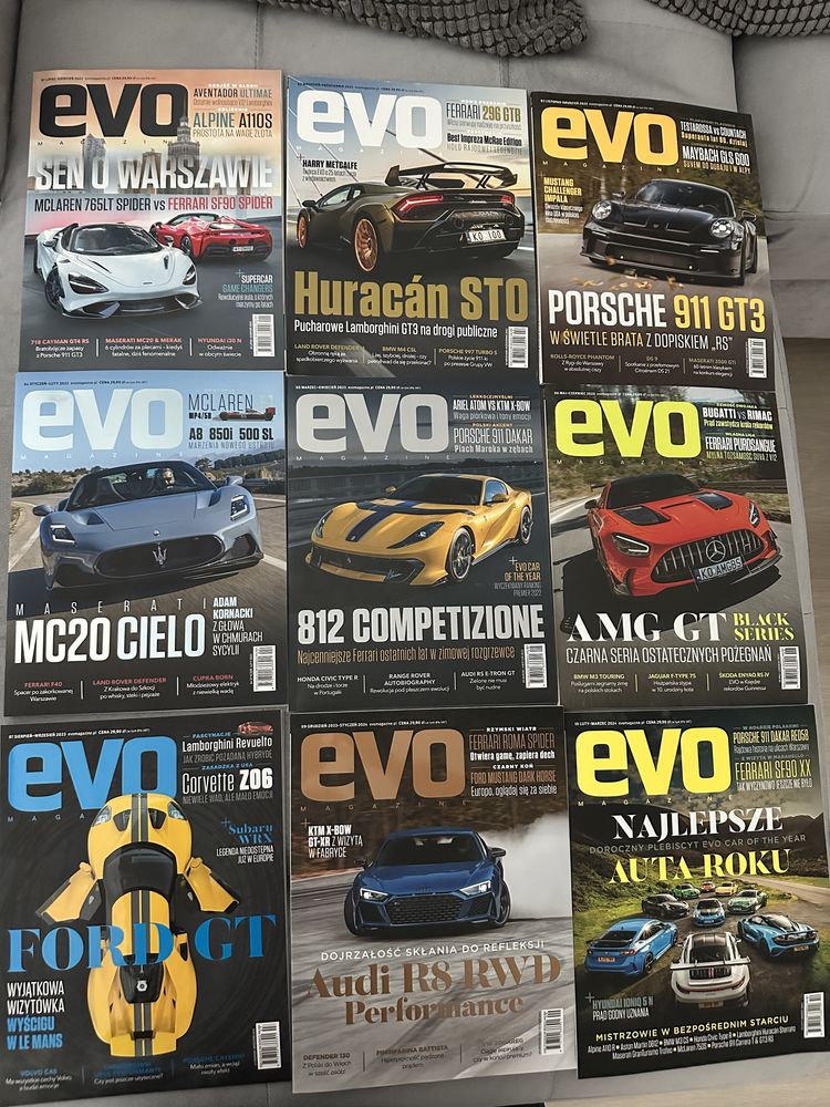 Kolekcja EVO MAGAZINE nowe