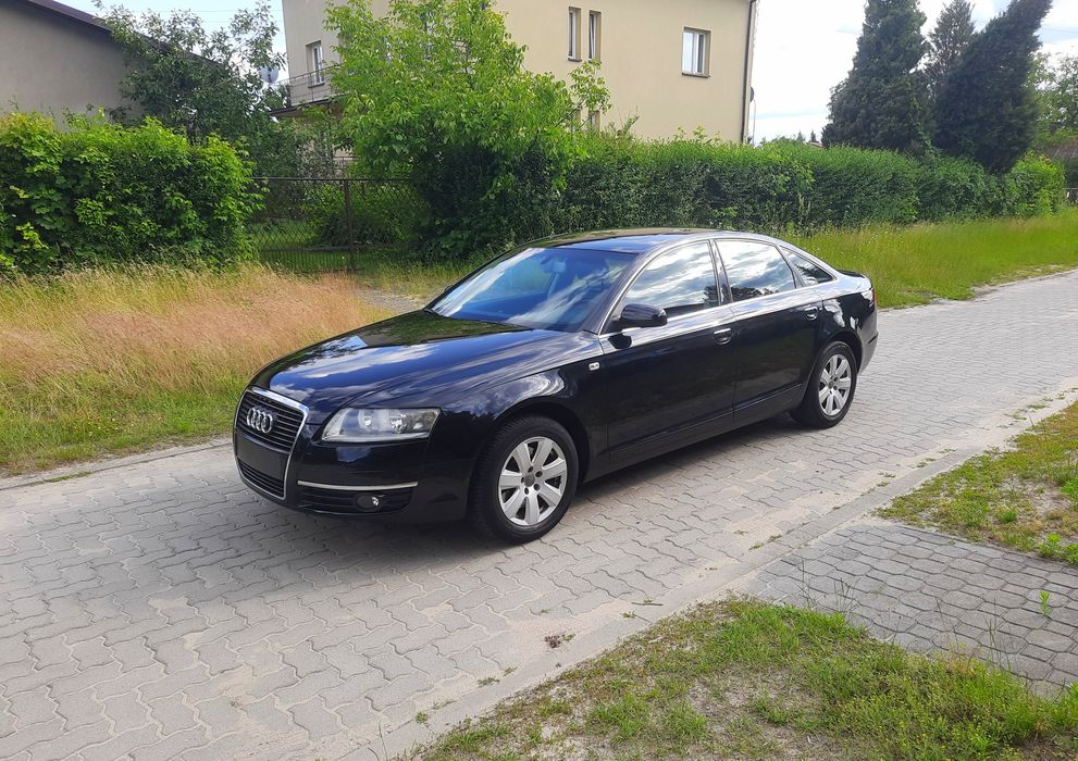 Audi A6 C6- grudzień 2007r-2.4 benz-177KM-skory,szyberdach,PDC,NAVI