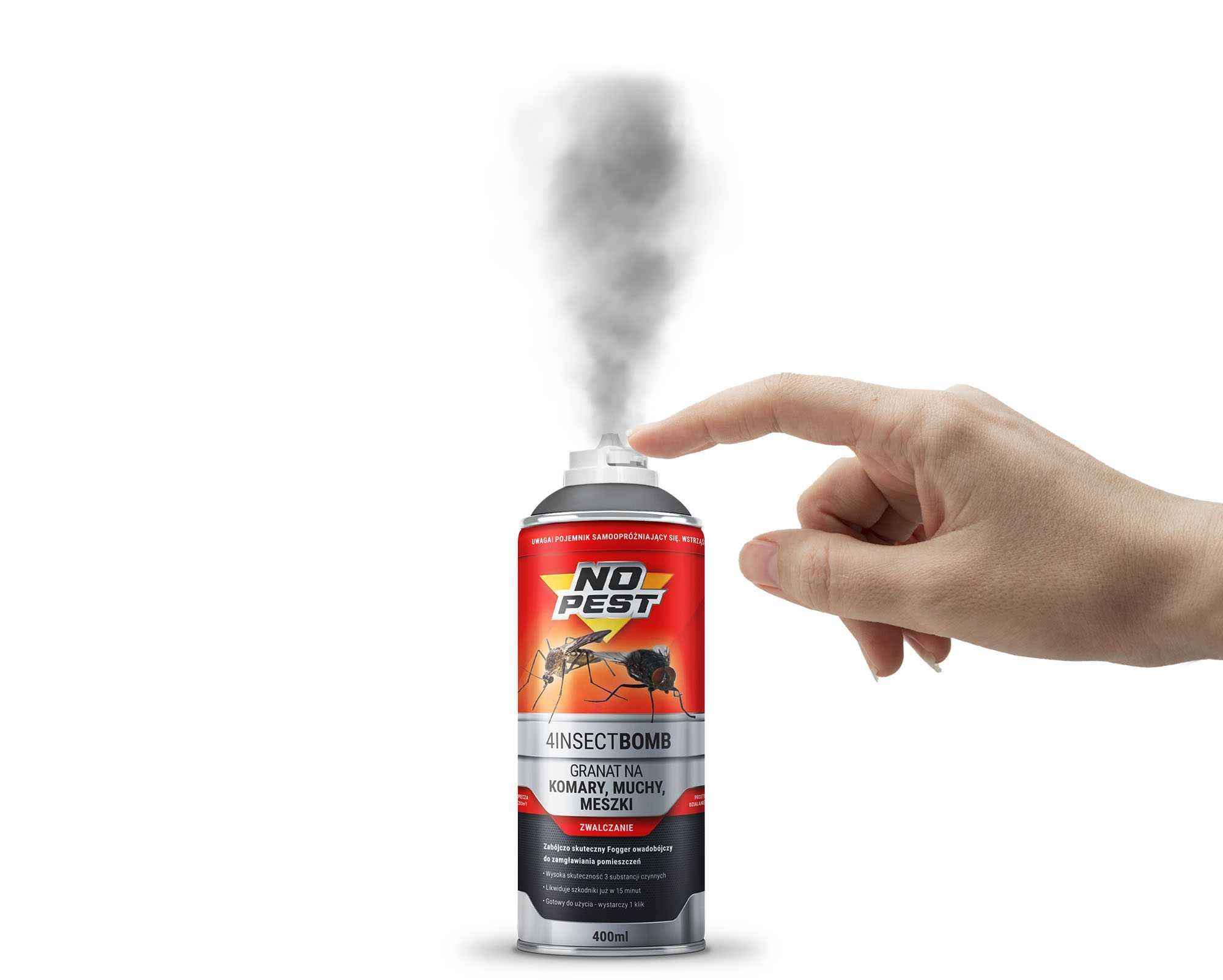 Preparat na komary i muchy, Silny Fogger No Pest 400ml