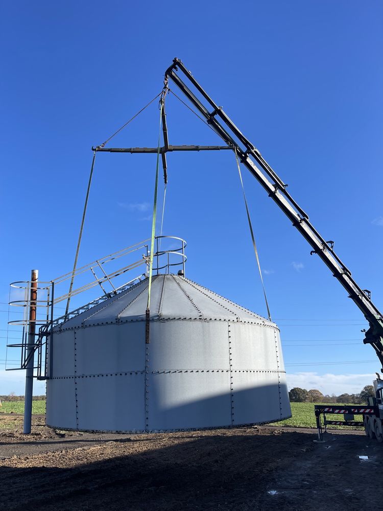 Silos zbożowy 160-180 TON - ocynkowany