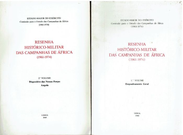 1544 Coleção da “Resenha Histórico – Militar das Campanhas de África,