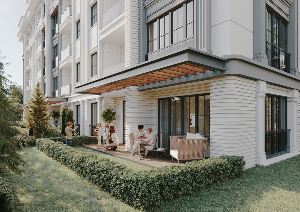 Без% 3 к. квартира в Стамбулі, Мармурове море 1 км.