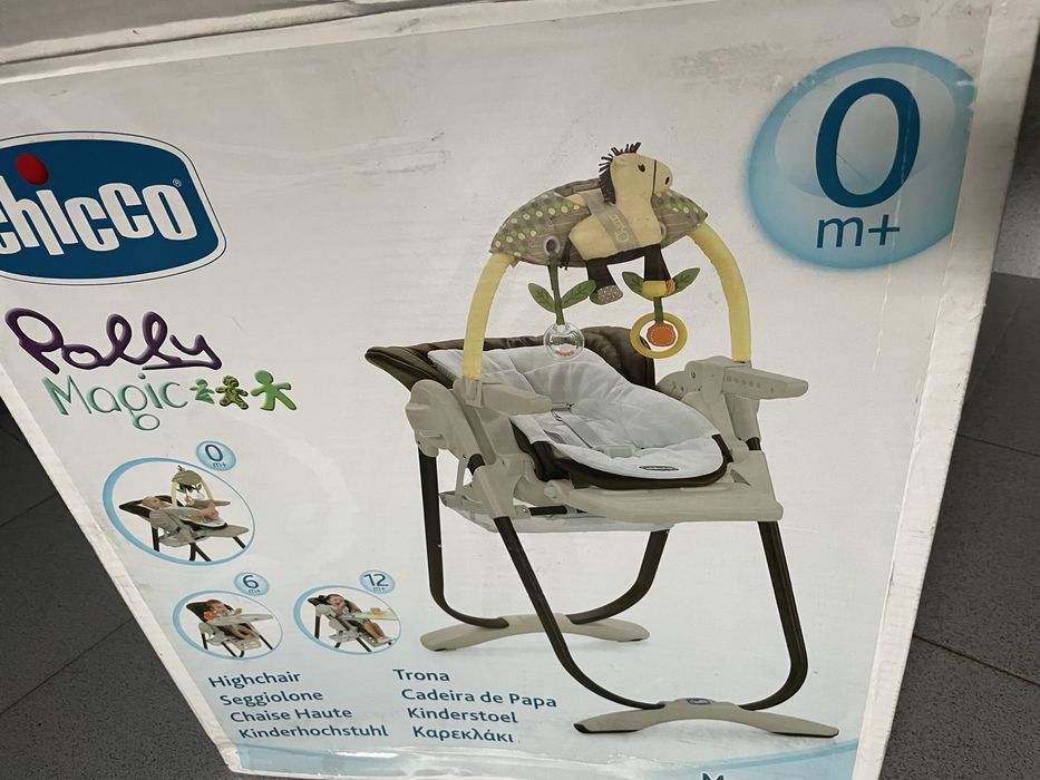 Cadeira da papa chicco polly magic
