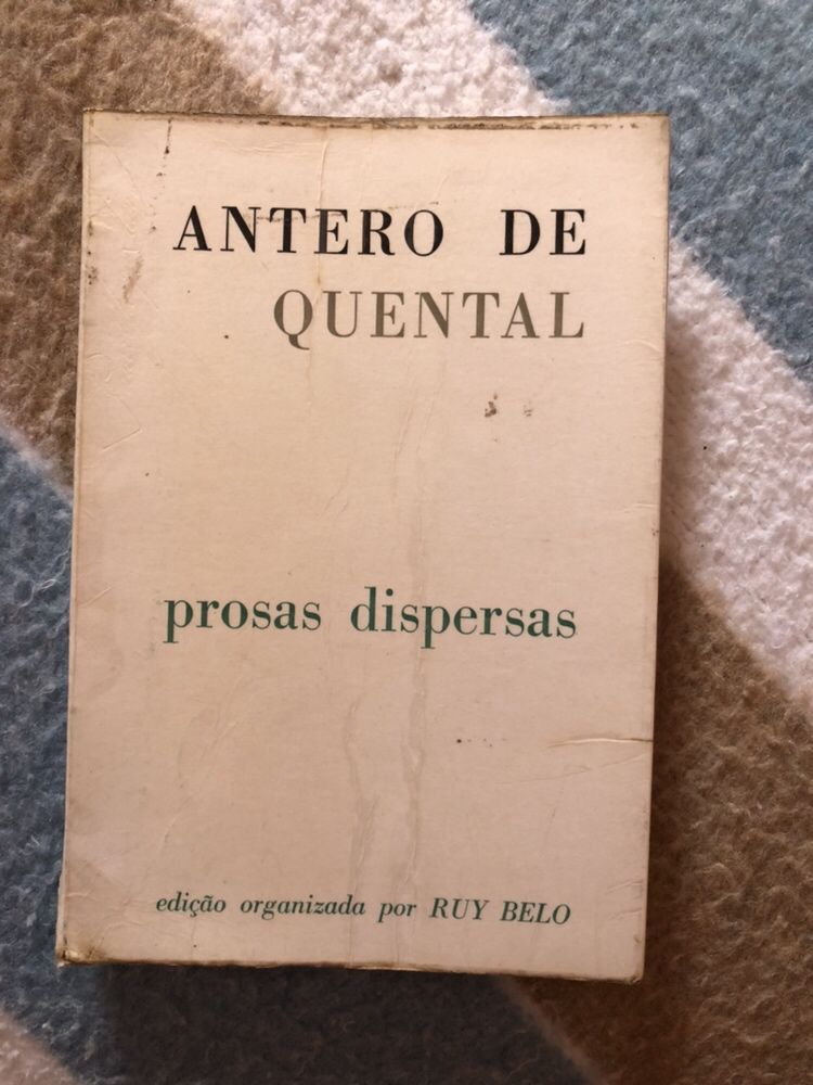 1966 Antero de Quental | Prosas Dispersas (portes gratuitos)