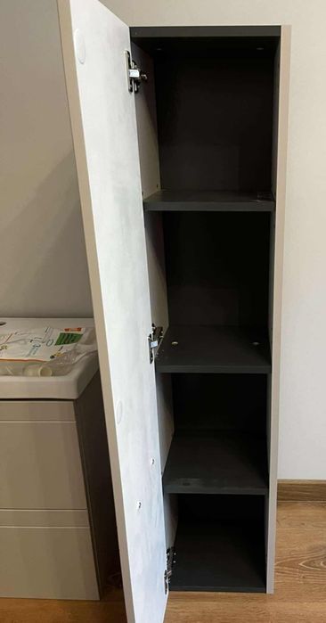 Meble łazienkowe, do łazienki, szafka pod umywalkę, umywalka , półka