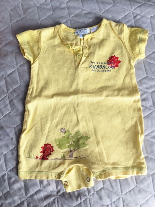 4 szt rampersy 0-3 miesiące