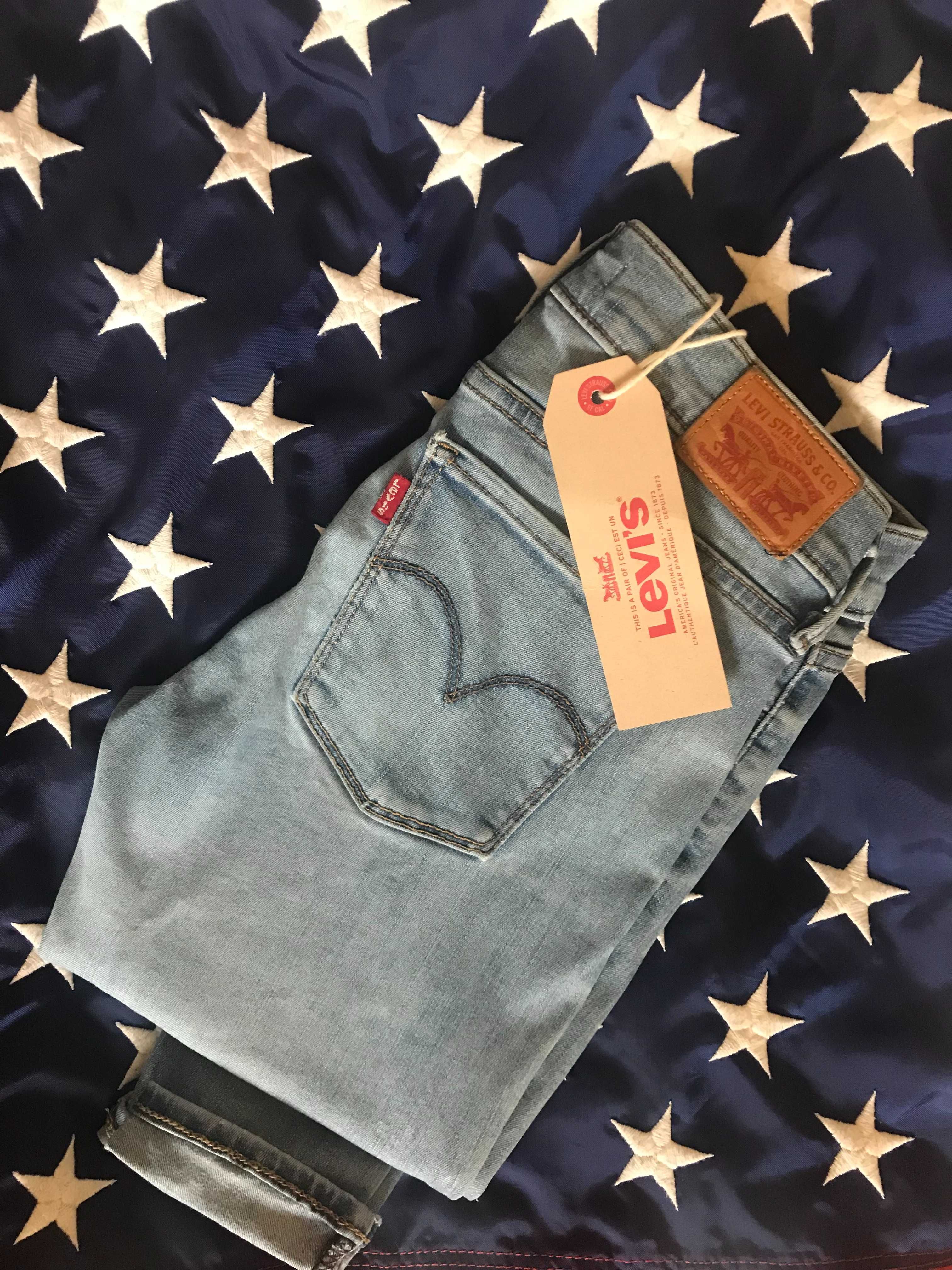 Джинсы Levis р.26  skinny USA