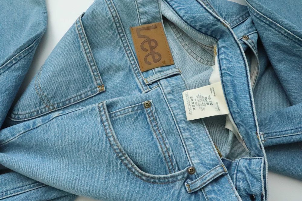 LEE ASHER W32 L32 męskie spodnie jeansy nowe szerokie skate