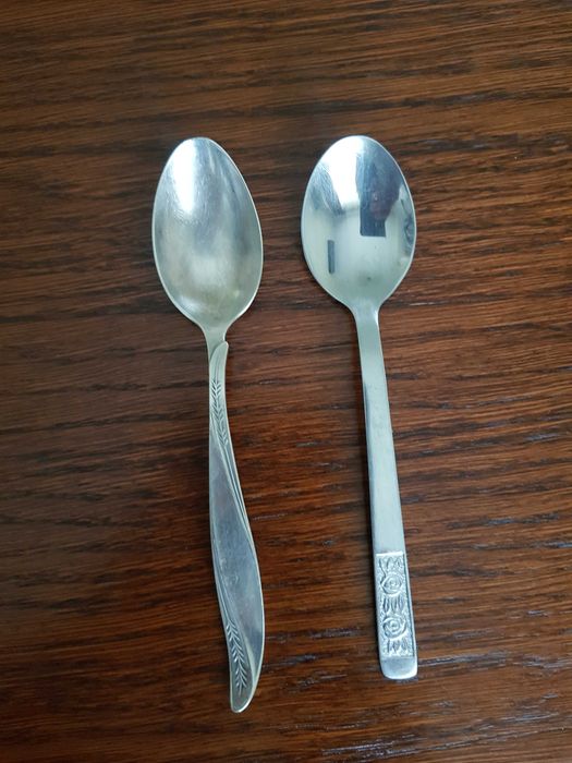 Łyżeczki Hefra, Gerlach - 2 szt, wzór amerykański, róże