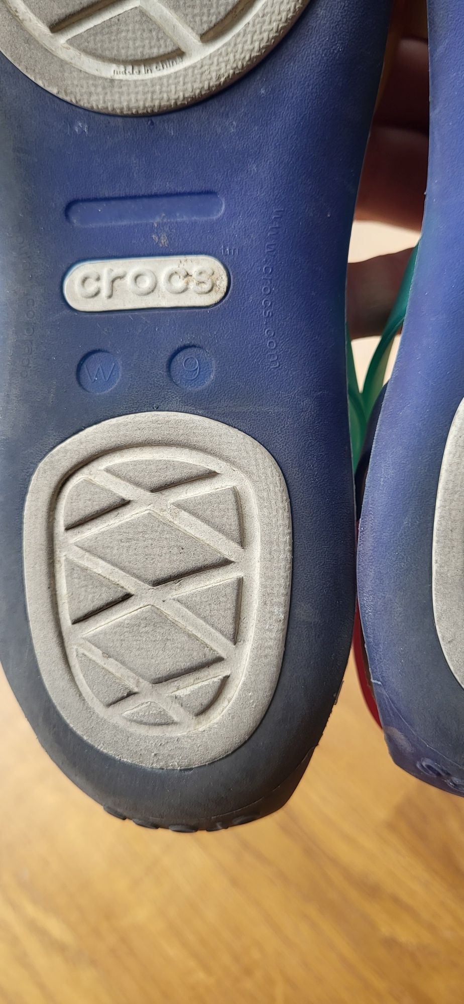 Gumowe sandały crocs huarache w9 39 40