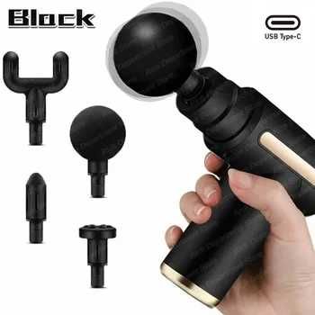 Pistola de Massagem Muscular - Preto [ Novo - Selado ]
