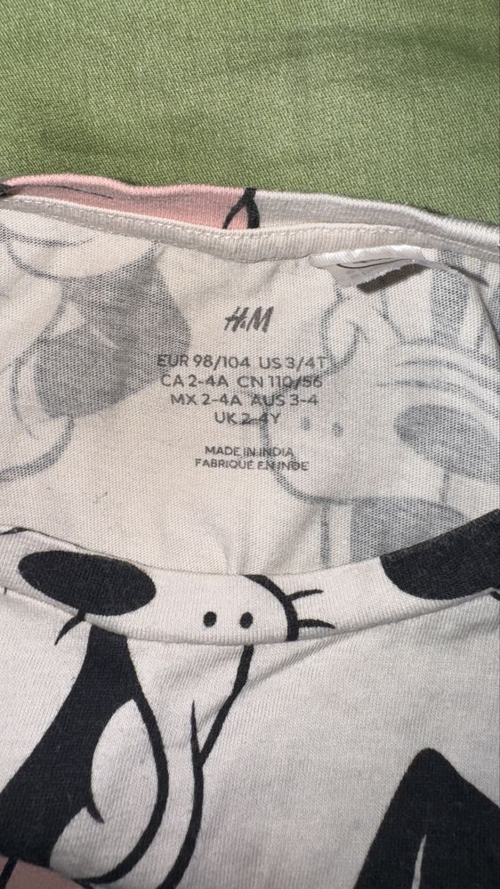 Футболки на дівчинку h&m, evgakids