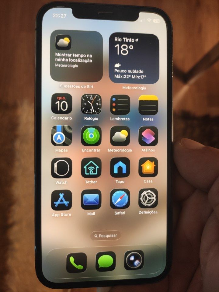 Iphone 12 Pro 256GB excelente estado preto