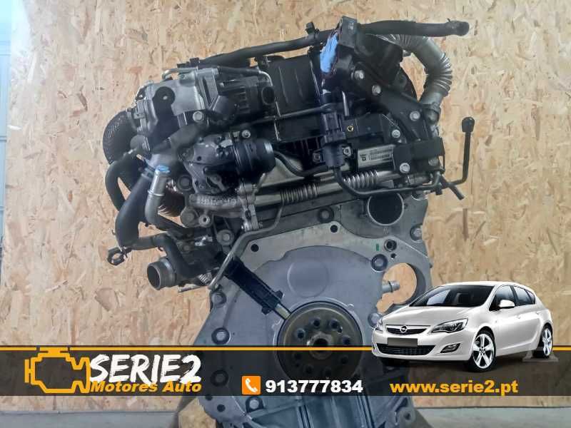 Motor Opel Astra J 1.6 CDTI 110cv [ B16DTL ]