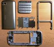 Klapka tylna Części z demontażu do Nokia C3-01