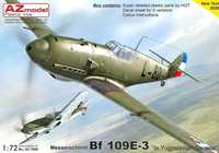 AZ Model 7688 Bf 109E-3 „In Yugoslavian Service“ 1/72  model do skleja