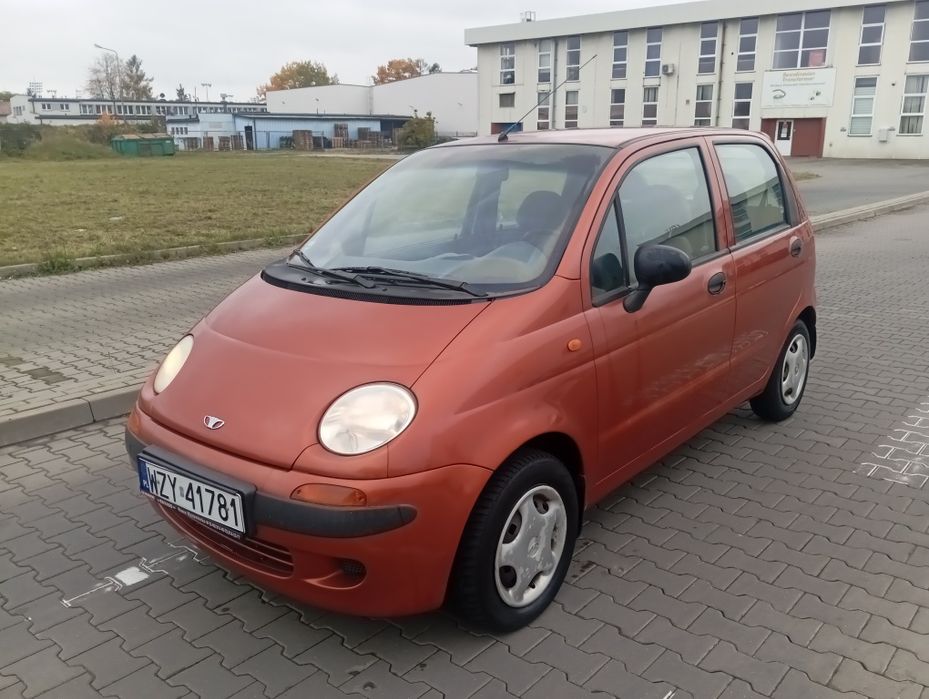MATIZ 0.8 99 Niepowtarzalny Wspomaganie Elektryka Oryginał Opłaty