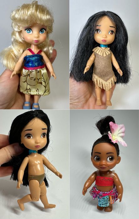 Ляльки принцеси Дісней міні аніматори