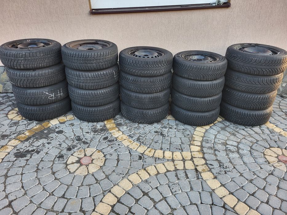 Колеса в комплекті та шини