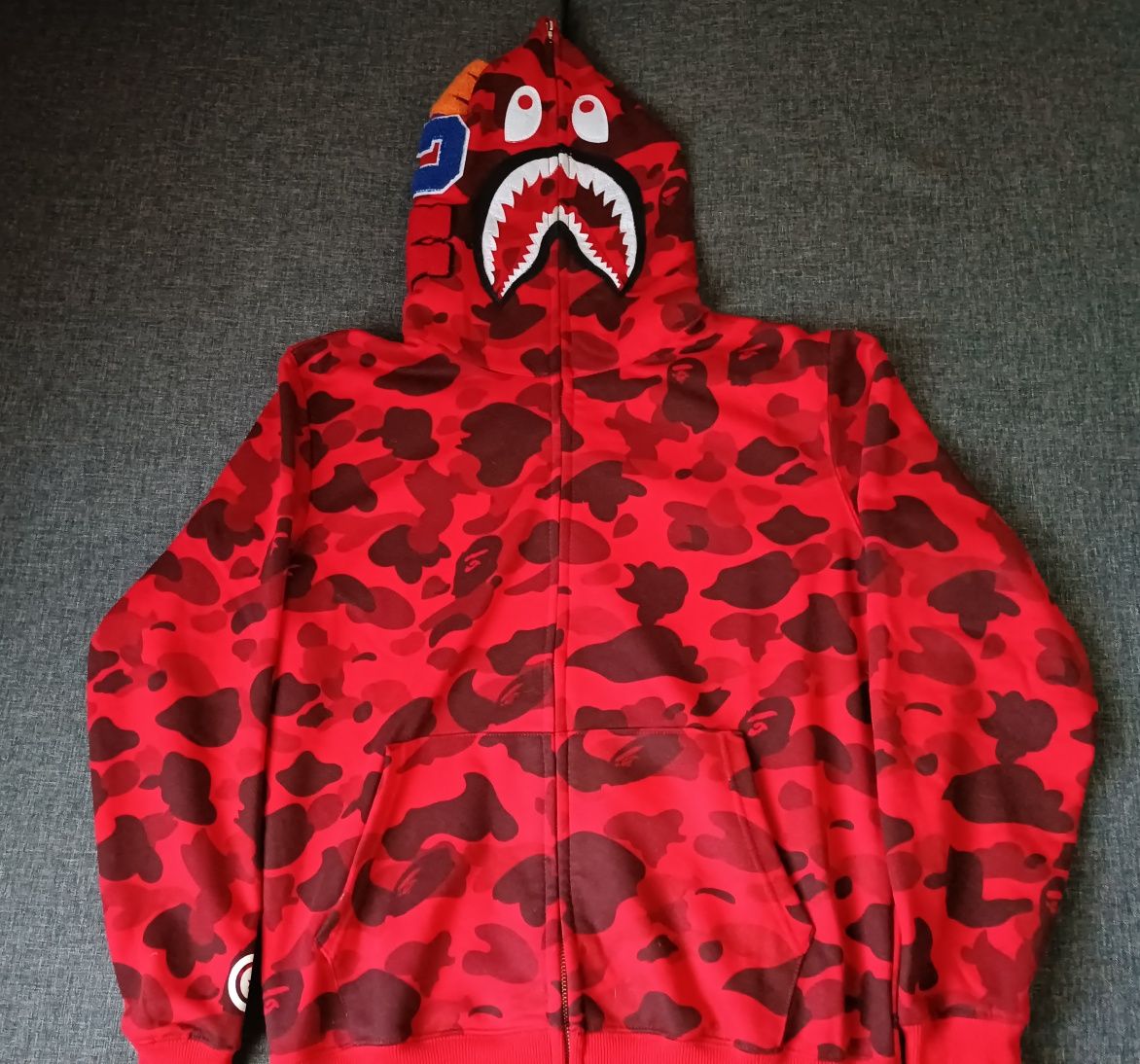 бейп красный bape