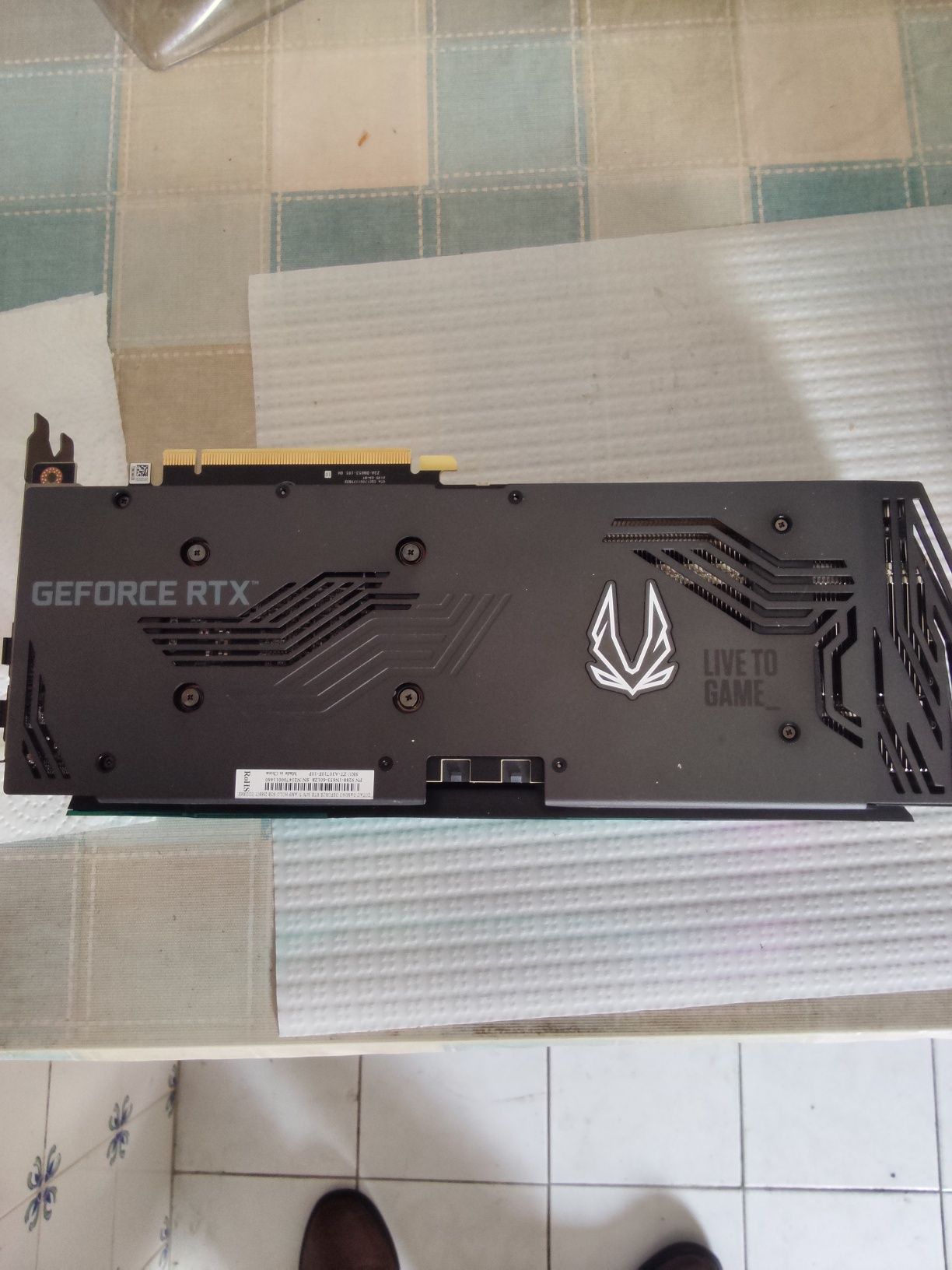 Vendo GeForce RTX 3070 Ti nova