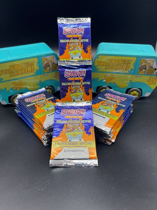 Бустер Оригинал 2012 карточки картки Скуби Ду Scooby doo коллекционные