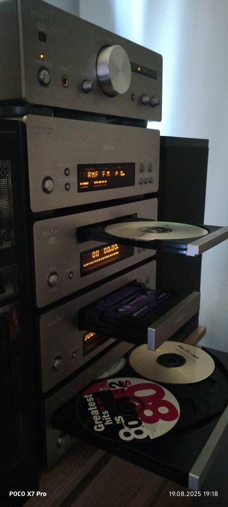 Denon Wieża F-10 pełen zestaw pilot