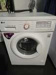 Pralko LG.Wsad 8kg.1200 obr. Silnik inventer.LCD.Gwar.A 3 +.PL.