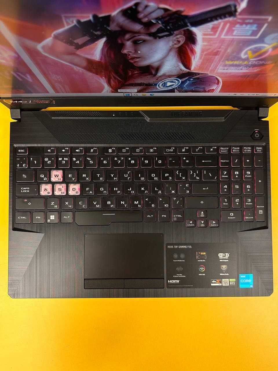 Ігровий ноутбук Asus Tuf F15/15,6/i5-11400H/16GB/SSD 512GB/RTX 3050