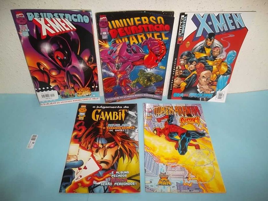 DEVIR Editora, várias coleções WOLVERINE, X-MEN, HOMEM-ARANHA
