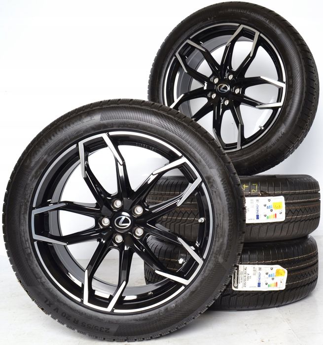 4X Koła Nowe Zimowe 20" 5X114,3 Lexus Rx Lexus Nx Zima + Czujniki Tpms