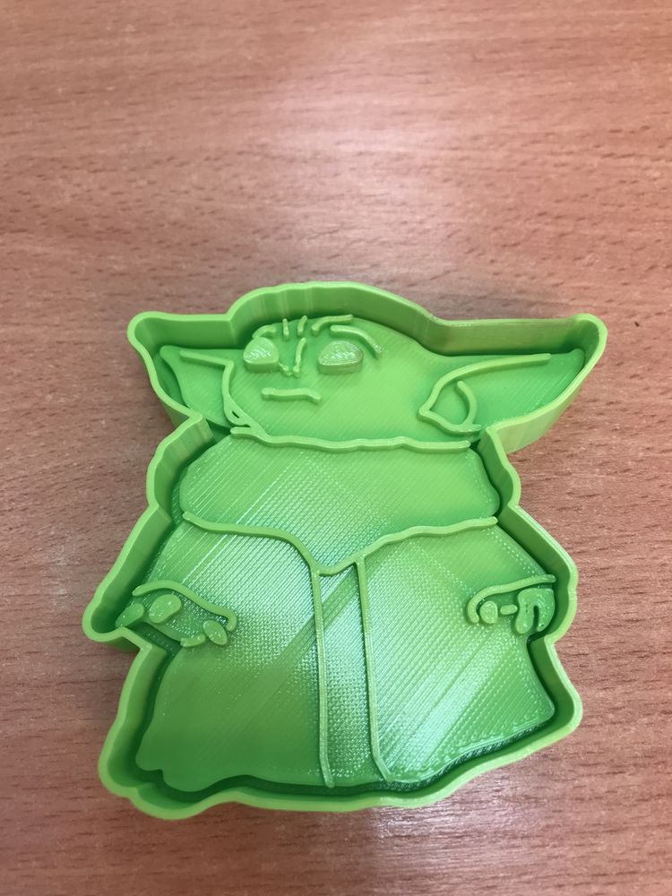 Forma do ciastek Monstre Cookies 8cm - YODA
