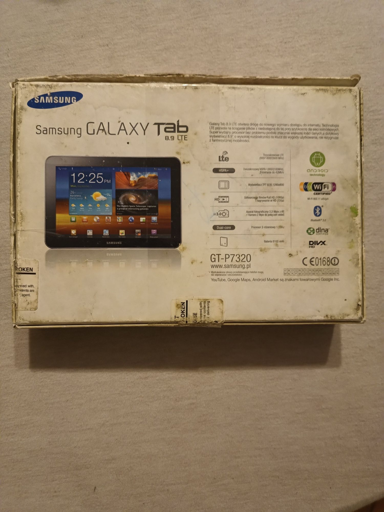 Tablet Samsung Galaxy TAB na części
