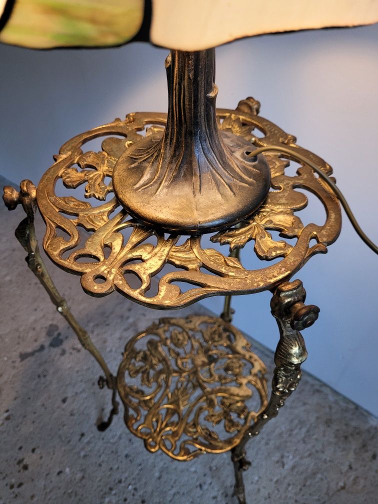 Lampka witrażowa Tiffany vintage