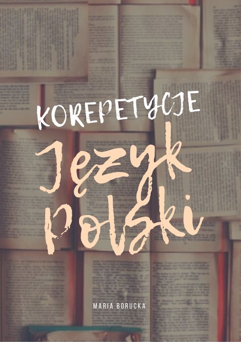 Korepetycje - Język Polski