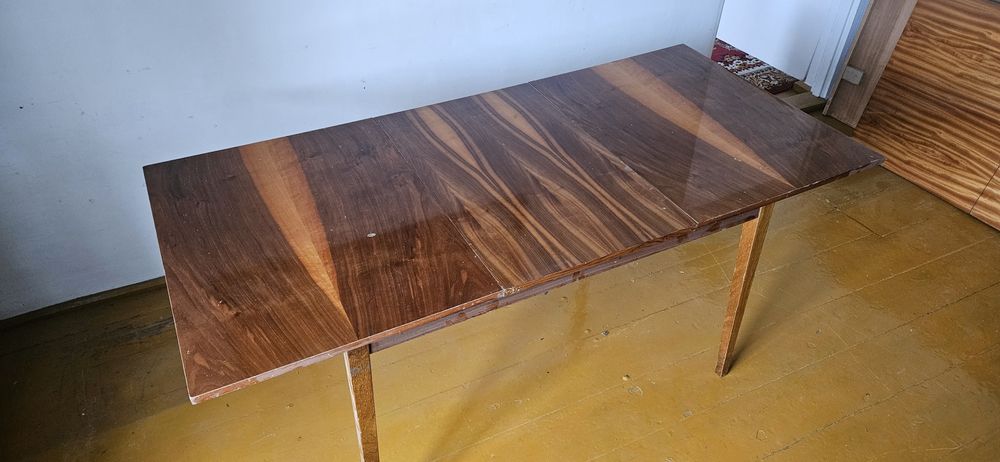 Stół składany lakierowany PRL