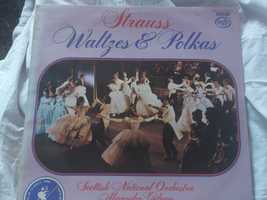 Płyta winylowa Strauss Waltzes & Polkas Alexander Gibson Scottish Orch