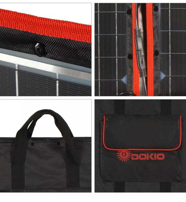 Panel słoneczny przenośny 300wat falownik 12v