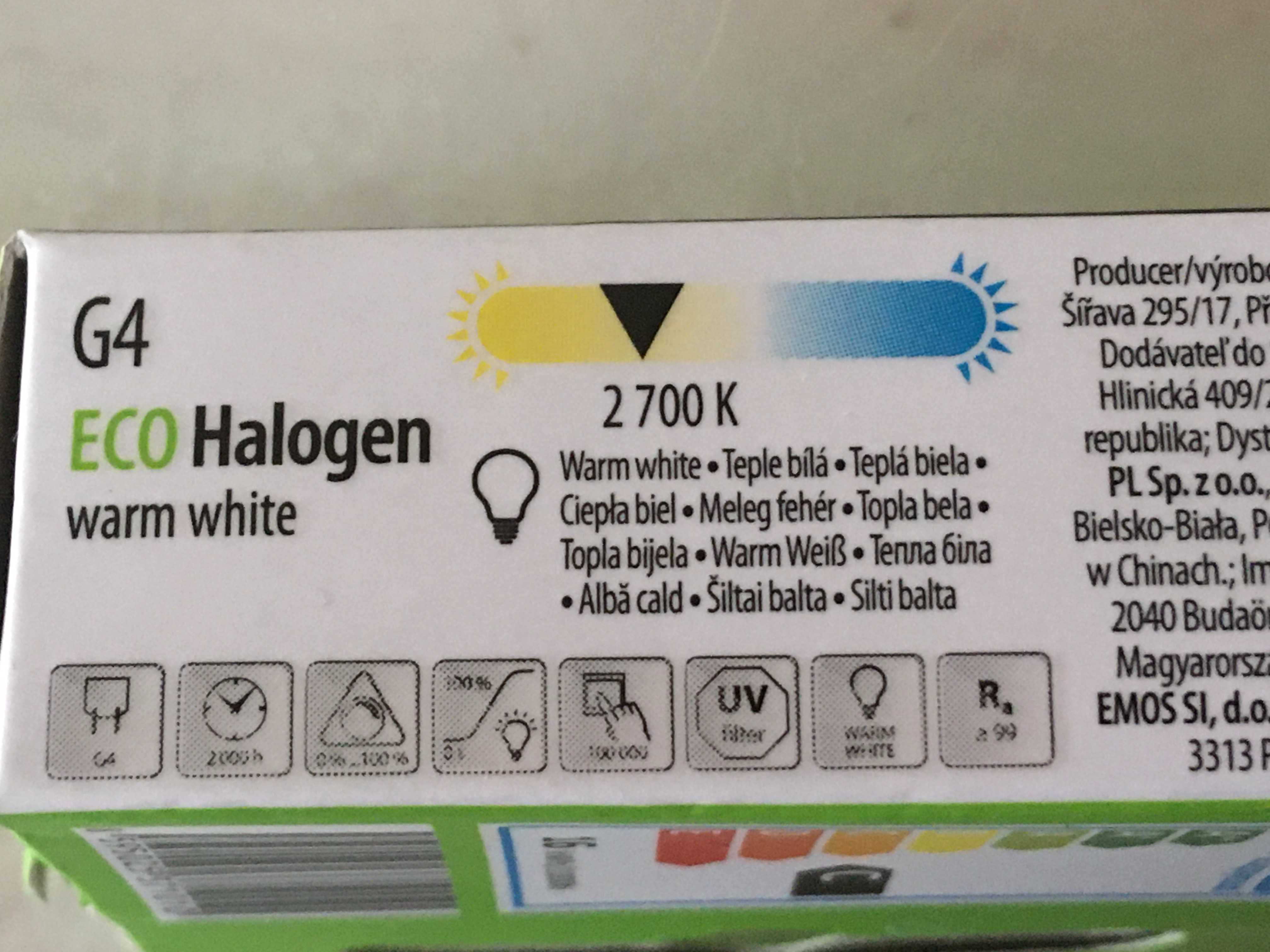 Żarówka ECO halogen 16Wat