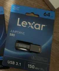 Lexar JumpDrive S80 64GB USB 3.1 Flash Drive Black