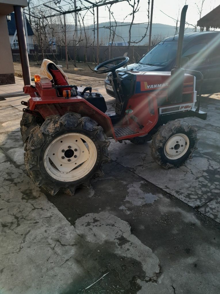 Трактор YanMar F15D + прицеп + фреза