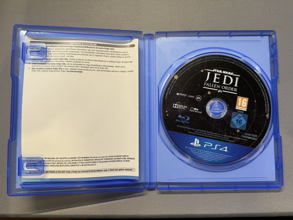 Gra Stat Wars Jedi Upadły Zakon PS4/PS5 PL