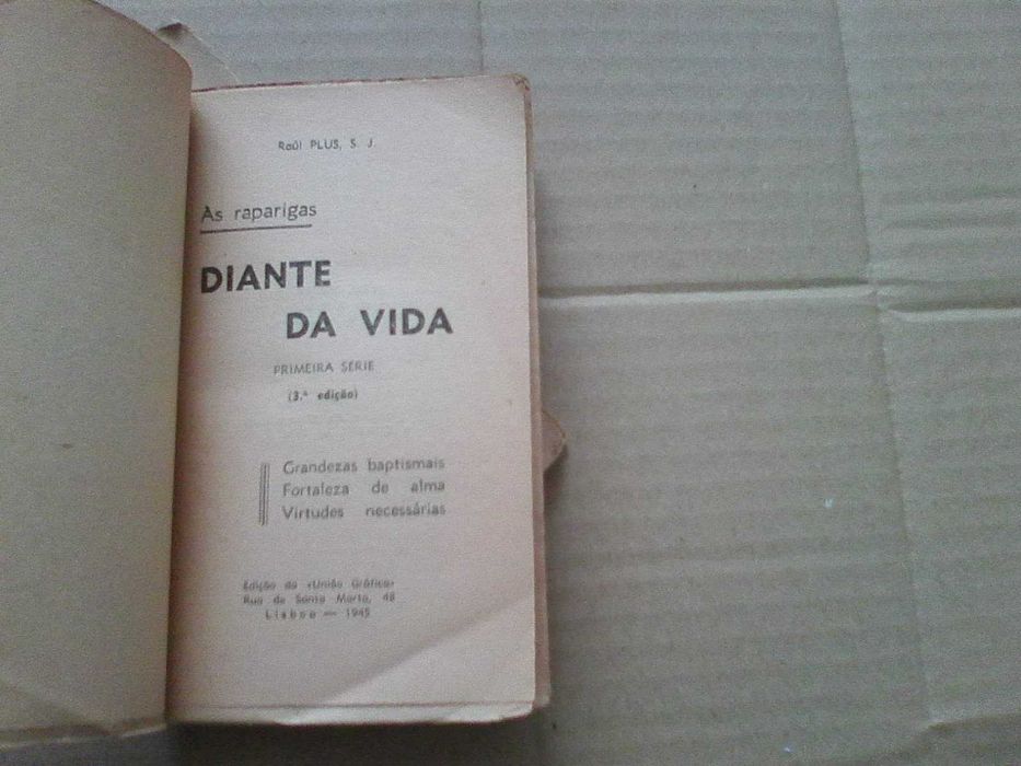 Às raparigas diante da vida 1ª e 2ª série